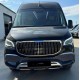 Передній бампер з решіткою (Maybach) для Mercedes Sprinter W907/W910 2018- рр