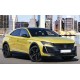 Молдинги на двери Нержавеющая сталь (4 шт) для Peugeot 408 2022- гг Молдинги на двери Нержавеющая сталь (4 шт) для Peugeot 408 2022- гг