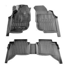 Килимки Stingray 3D (Crew Cab, 5 шт) для Toyota Hilux 2006-2015 рр