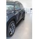 Бокові пороги Shining Black (2 шт., Алюміній) для Hyundai Tucson NX4 2021- рр
