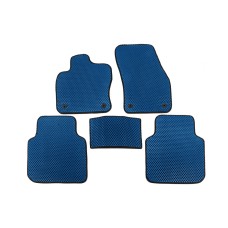Коврики EVA (Ollspase, 2 ряда, Синий) для Volkswagen Tiguan 2016-2023 гг