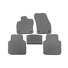 Коврики EVA (Ollspase, 2 ряда, Серый) для Volkswagen Tiguan 2016-2023 гг