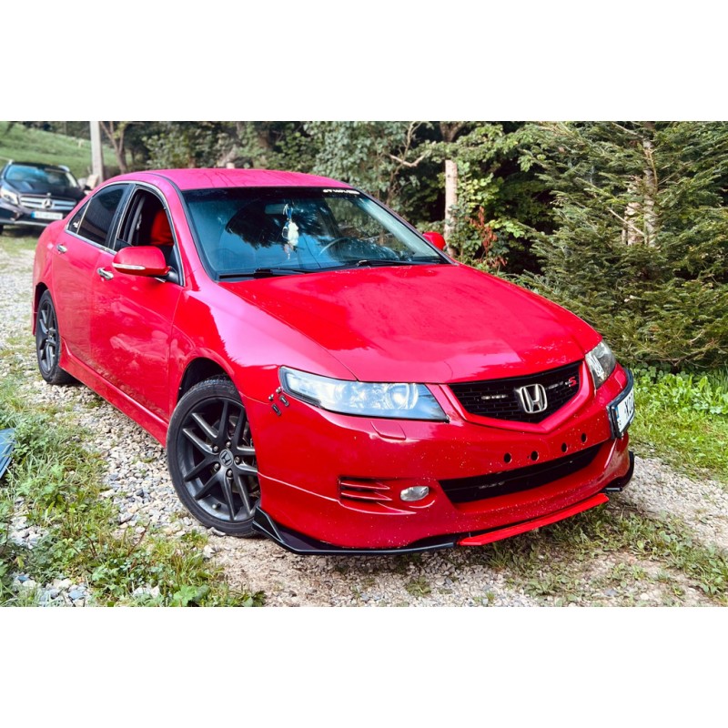Передня лип накладка Niken Red (ABS) для Honda Accord VII 2002-2007 рр