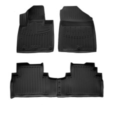 Килимки Stingray 3D (4 шт) для Kia Sorento UM 2015-2020 рр