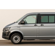 Накладки на дверні стійки EuroCap для Volkswagen T6 2015-2024 рр