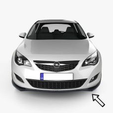 Передняя Lip накладка ESA (черная) для Opel Astra J 2009-2015 гг