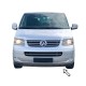 Передня Lip накладка ESA (чорна) для Volkswagen T5 Caravelle 2004-2010 рр