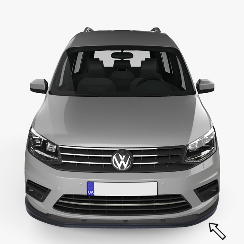 Передняя Lip накладка ESA (черная) для Volkswagen Jetta 2011-2018 гг