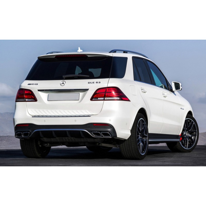Задний диффузор для GLE (дизайн GLE63) для Mercedes GLE/ML сlass W166