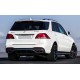 Задний диффузор для GLE (дизайн GLE63) для Mercedes GLE/ML сlass W166