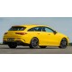 Задний диффузор с насадками (дизайн CLA35) для Mercedes CLA C118 2019- рр