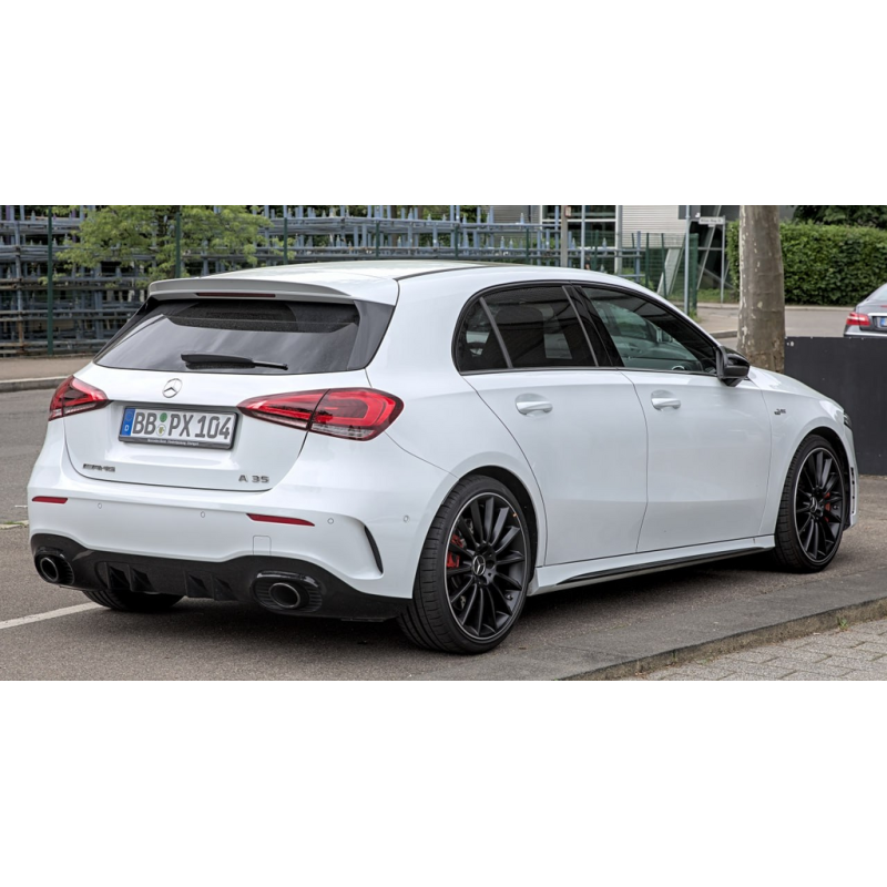 Задний диффузор с насадками (Дизайн A35 HB) для Mercedes A-сlass W177 2018- гг