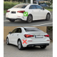 Задний диффузор с насадками (Дизайн A35 SD) для Mercedes A-сlass W177 2018- гг