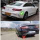 Задний диффузор Black с насадками Black (Дизайн AMG63) для Mercedes E-class coupe C238 2016-2024 гг