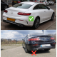 Задний диффузор с насадками (Дизайн AMG63) для Mercedes E-class coupe C238
