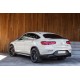 Задний диффузор с насадками Black (Дизайн AMG63) для Mercedes GLC coupe C253