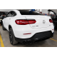 Задний диффузор с насадками на выхлоп (Дизайн AMG43) для Mercedes GLC coupe C253 2016-2023 гг