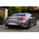 Задний диффузор с насадками Black (2018-2020) для Mercedes S-class C217 Coupe