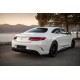 Задний диффузор с насадками Black (2018-2020) для Mercedes S-class C217 Coupe