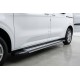 Боковые Подножки Rainbow (2 шт., Алюминий) Макси база для Ford Connect 2021- гг