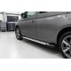 Боковые Подножки Line (2 шт., Алюминий) Макси база для Ford Connect 2021- гг