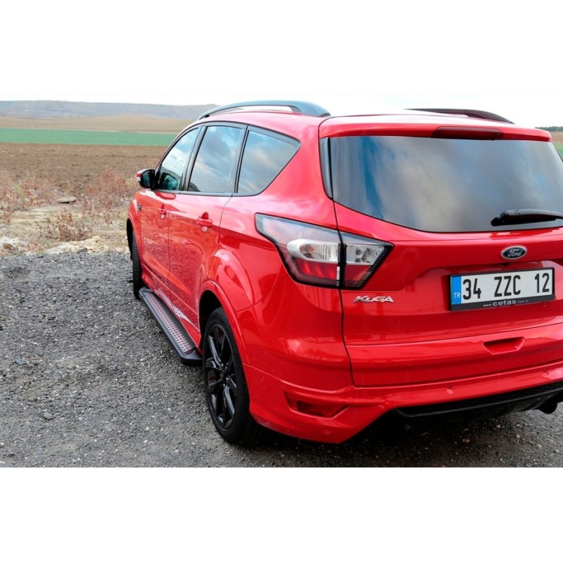 Бокові пороги New Vision (2 шт., алюміній) XL – Довга база для Opel Zafira Life 2019- рр