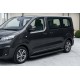 Боковые Подножки Tayga Black (2 шт., Алюминий) XS – Короткая База для Opel Vivaro 2019- гг