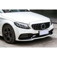 Передній бампер в зборі (AMG C63-designs 2018-2021) для Mercedes C-сlass W205 рр