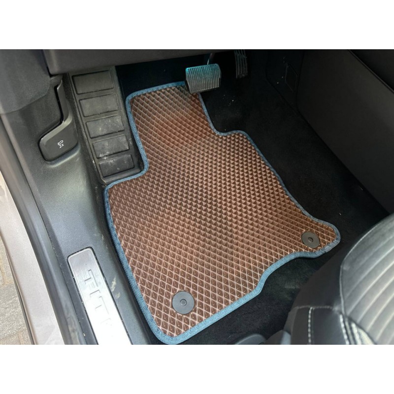 Килимки EVA (Hybrid, Коричневий) для Ford Kuga/Escape 2019- рр