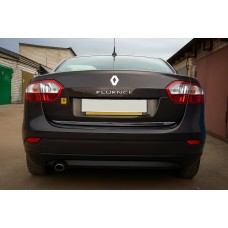 Кромка багажника (нерж.) для Renault Fluence 2009-2016 рр