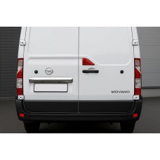 Хром планка над номером (нерж.) Carmos - Турецкая сталь для Opel Movano 2021- гг