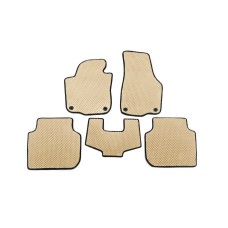 Килимки EVA (USA, Бежевий) для Volkswagen Passat B7 2012-2015рр