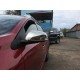 Накладки на дзеркала (2 шт, нерж.) Carmos - Турецька сталь для Renault Fluence 2009-2016 рр
