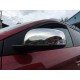 Накладки на дзеркала (2 шт, нерж.) Carmos - Турецька сталь для Renault Fluence 2009-2016 рр