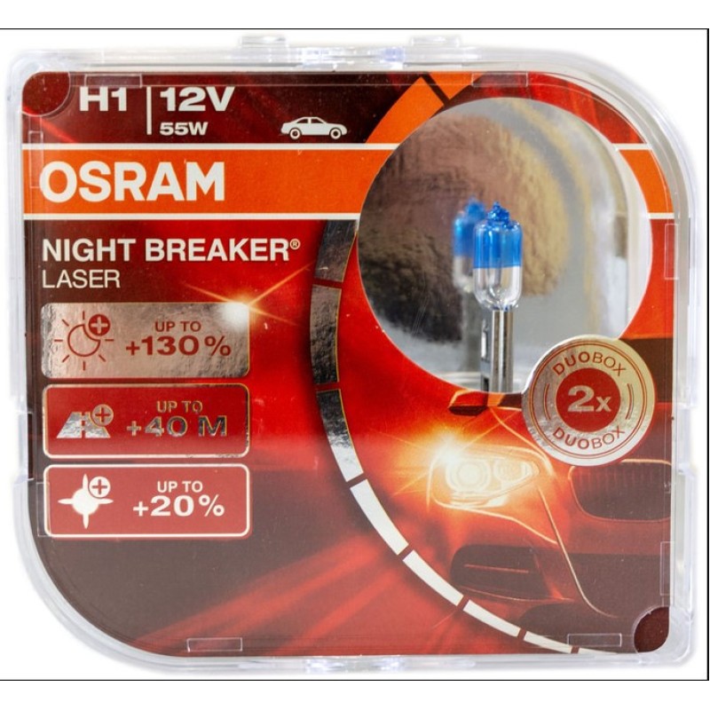 Лампа головного світла Osram 64150NBL H1 55w 12V