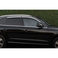 Вітровики з хромом Niken Luxury (4 шт) для Ауди Q5 2008-2017 рр