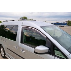 Вітровики з хромом Niken Luxury (2 шт) для Volkswagen Caddy 2004-2010 рр