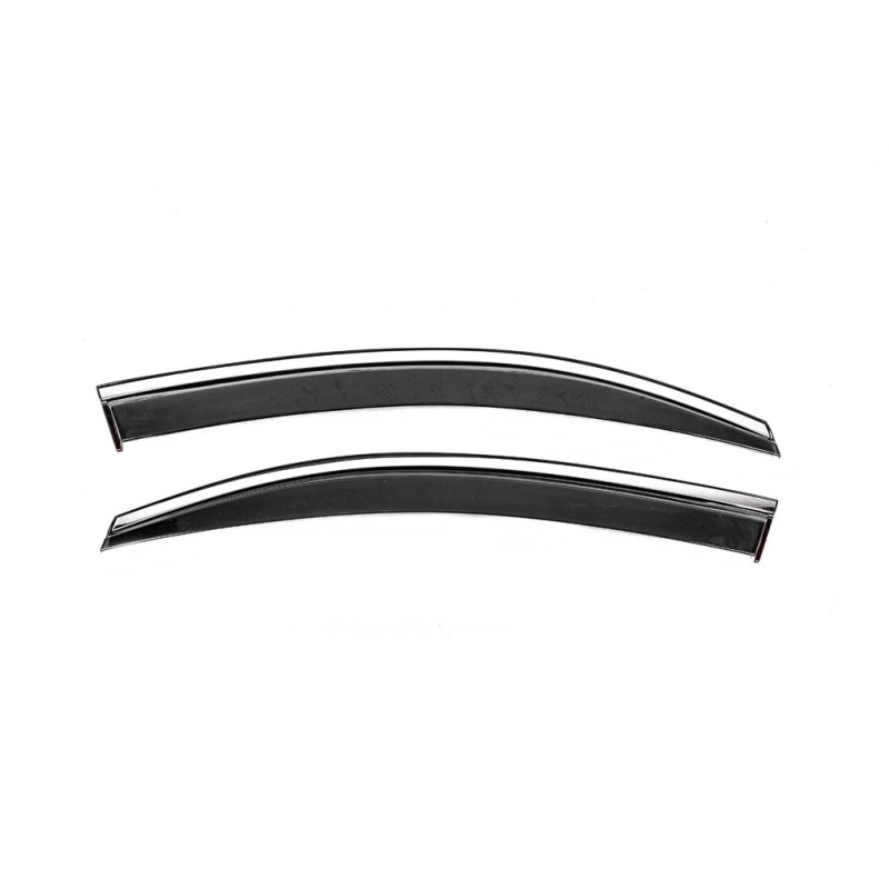 Вітровики з хромом Niken Luxury (2 шт) для Volkswagen Caddy 2004-2010 рр