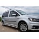 Вітровики з хромом Niken Luxury (2 шт) для Volkswagen Caddy 2010-2015 рр