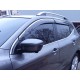 Вітровики з хромом Niken Luxury (4 шт) для Nissan Qashqai 2014-2021 рр