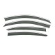 Вітровики з хромом Niken Luxury (SD, 4 шт) для Skoda Octavia II A5 2010-2013рр