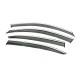 Вітровики з хромом Niken Luxury (SD, 4 шт) для Skoda Octavia II A5 2010-2013рр