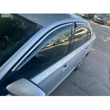 Вітровики з хромом Niken Luxury (4 шт) для Skoda Rapid 2012-2019 рр