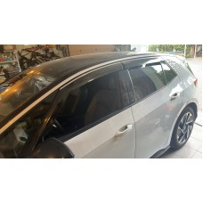 Ветровики с хромом Niken Luxury (4 шт) для Volkswagen ID.3