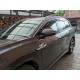 Вітровики з хромованим молдингом Niken Luxury (4 шт) для Volkswagen ID.6 2021- рр Вітровики з хромованим молдингом Niken Luxury (4 шт) для Volkswagen ID.6 2021- рр