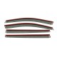 Вітровики з хромом Niken Luxury (4 шт) для Volkswagen Touran 2003-2010 рр