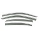 Ветровики с хромом Niken Luxury (4 шт) для Volkswagen Passat B9 2023- гг
