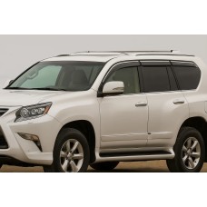 Вітровики з хромом Niken Luxury (6 шт) для Lexus GX460