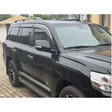 Вітровики з хромом Niken Luxury (6 шт) для Toyota Land Cruiser 200