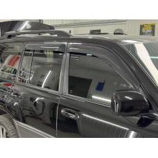 Ветровики Niken Luxury (4 шт) для Toyota Land Cruiser 100